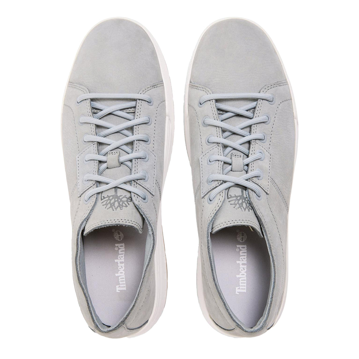 Medium Blue - Side - Timberland Mens Maple Grove Suede Trainers