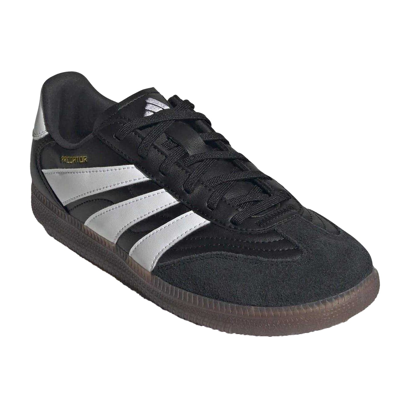 Black - Pack Shot - Adidas Unisex Adult Predator Freestyle Stripes Trainers