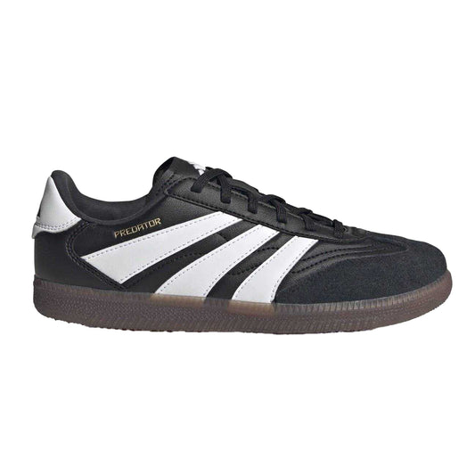 Black - Front - Adidas Unisex Adult Predator Freestyle Stripes Trainers
