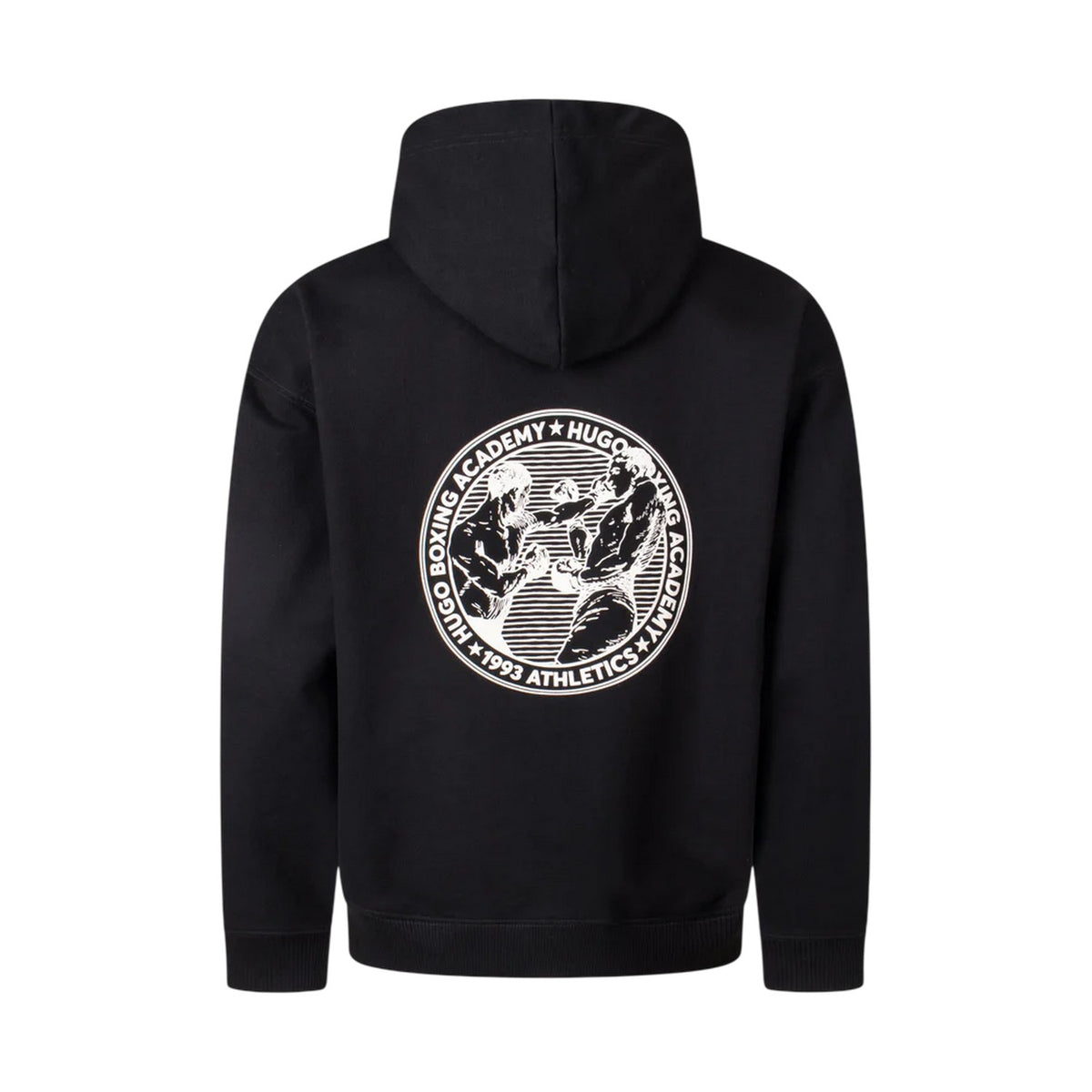 Black - Back - Hugo Unisex Adult Graphic Print Sweatshirt