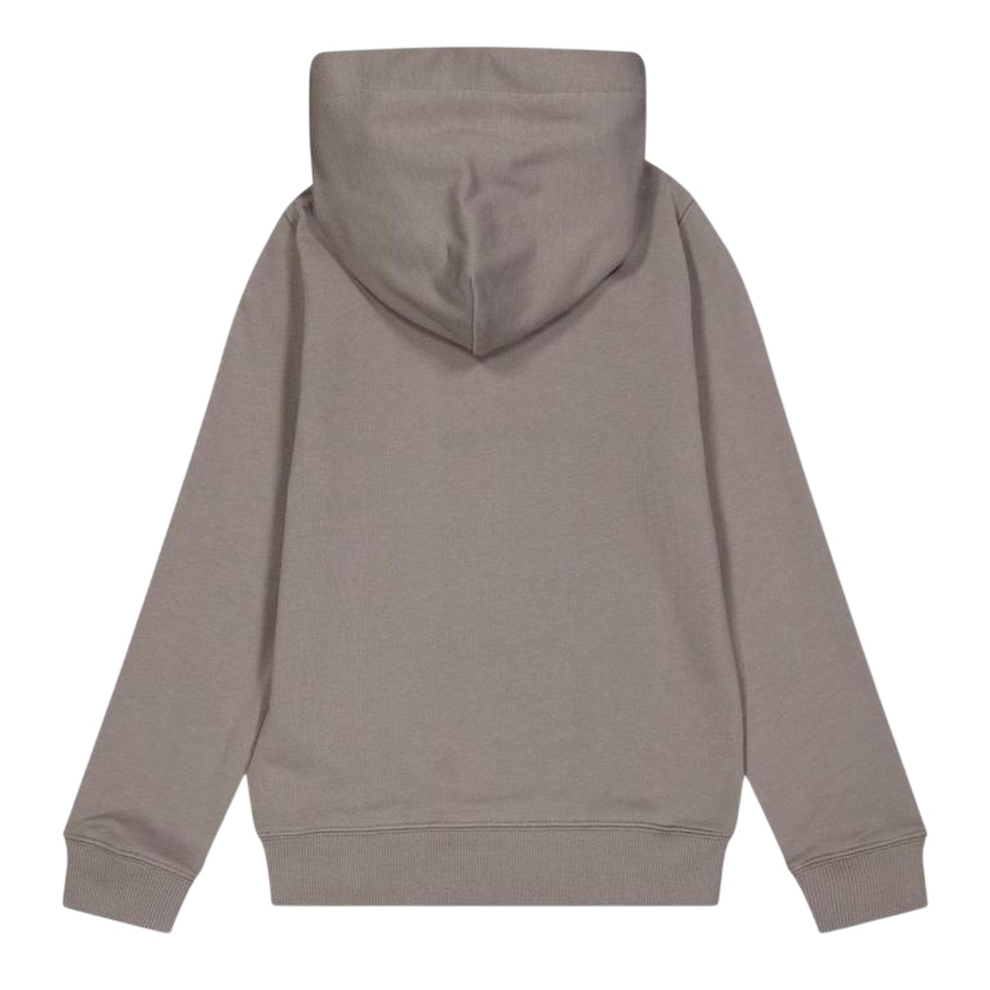 Granite Grey - Back - Calvin Klein Childrens-Kids Logo Regular Hoodie
