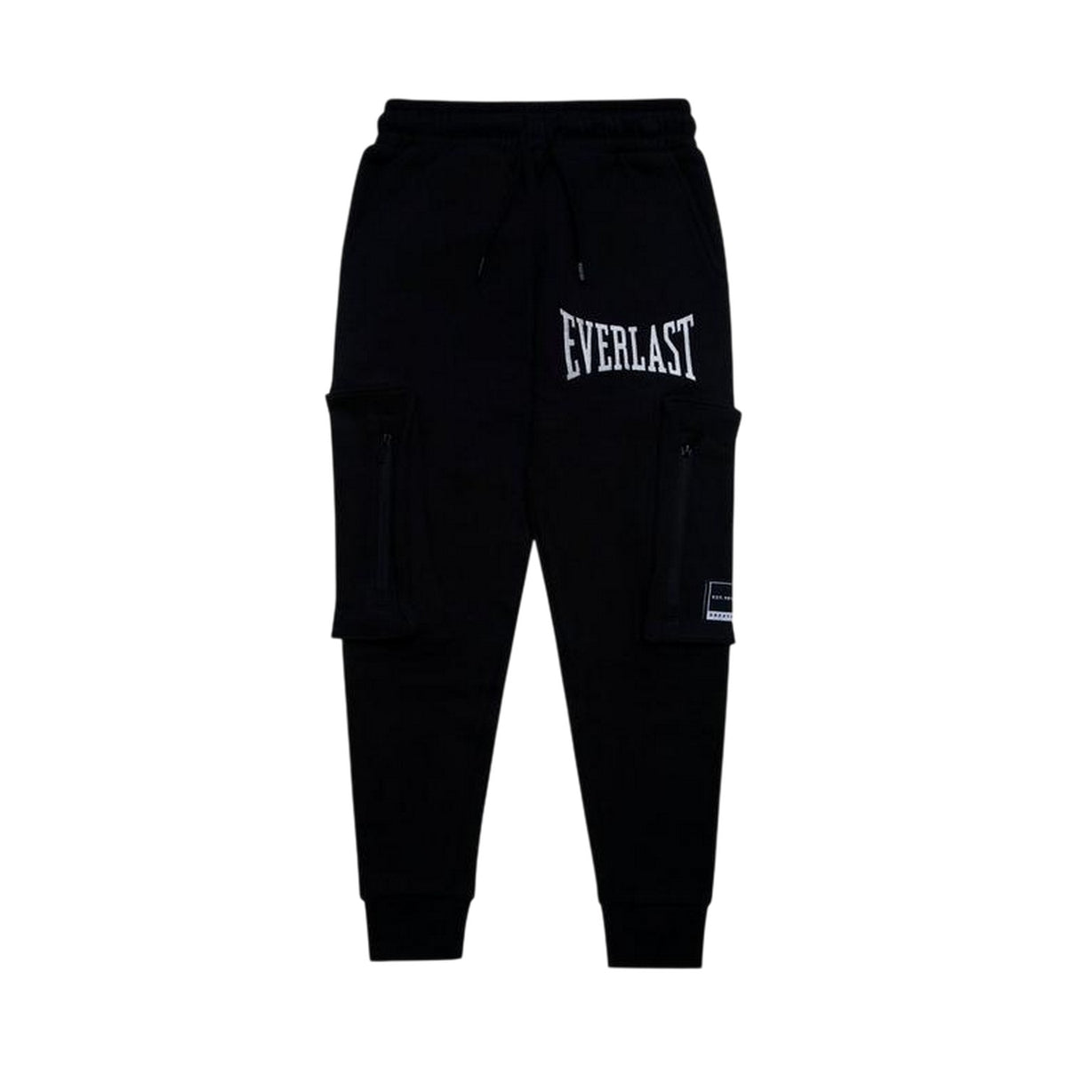 Black - Lifestyle - Everlast Mens Long-Sleeved Drawstring Hoodie