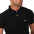 Black - Side - Weekend Offender Mens Barnum Polo Shirt