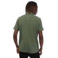 Green - Back - Weekend Offender Mens Barnum Polo Shirt