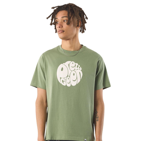 Light Green - Front - Pretty Green Mens Gillespie T-Shirt