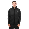 Black - Front - Under Armour Mens Insulated Hybrid Padded Jacket