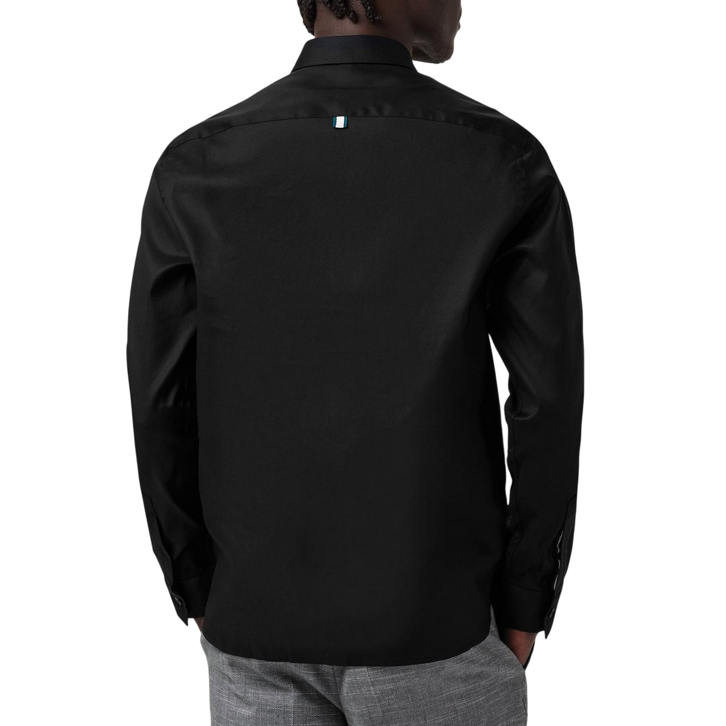 Black - Lifestyle - Ted Baker Mens Allardo Oxford Shirt