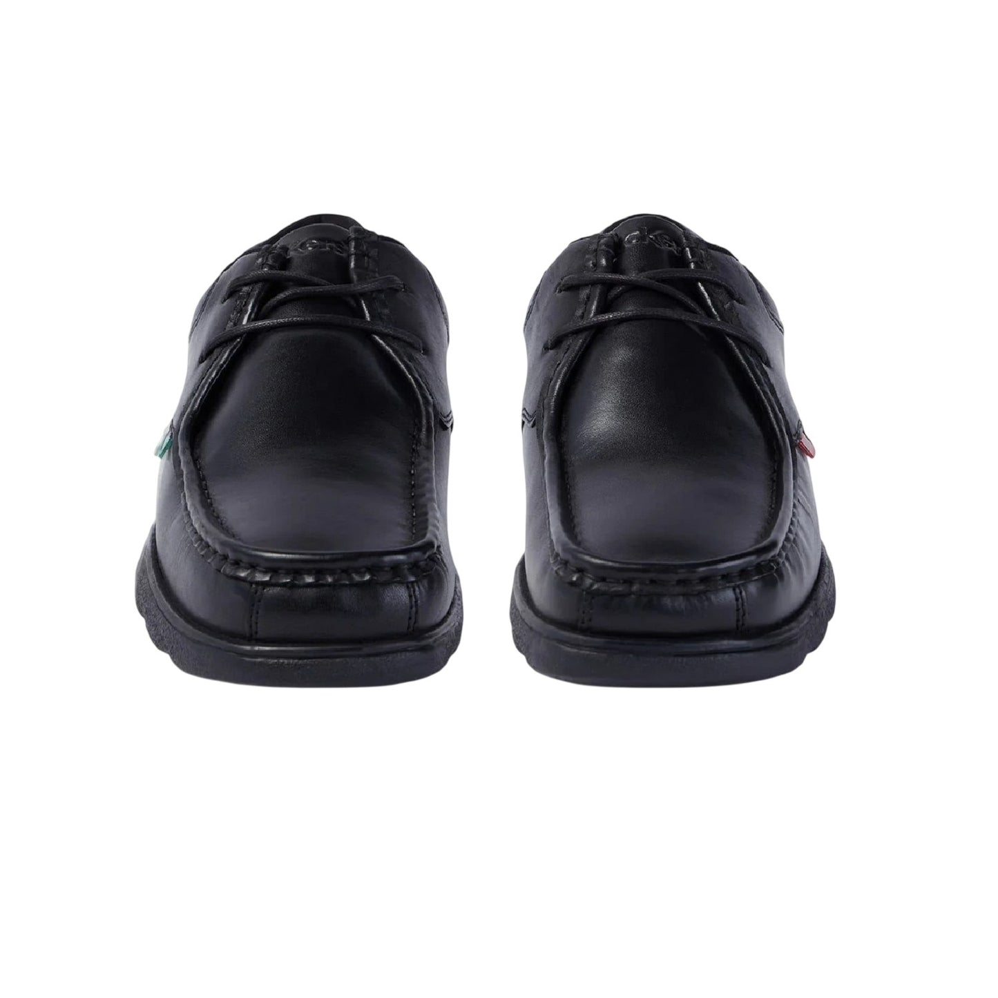 Black - Pack Shot - Kickers Mens Fragma Leather Shoes