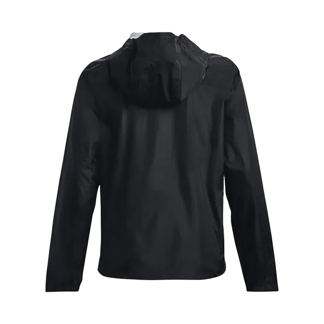 Black - Back - Under Armour Womens-Ladies Cloudstrike 2.0 Stormproof Padded Jacket
