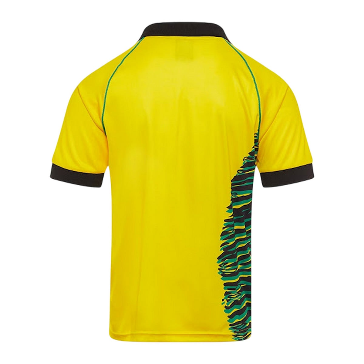 Bright Yellow-Black - Back - Kappa Mens Pox Too Hot Graphic Print Regular T-Shirt