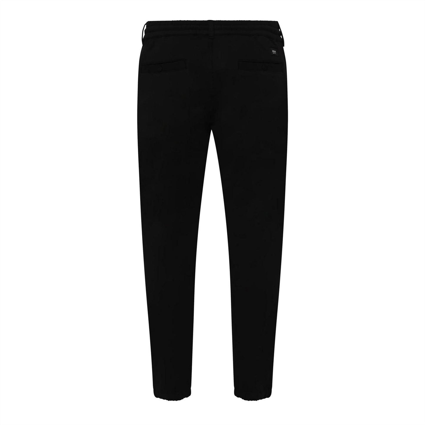 Black - Back - Replay Mens Tapered Trousers