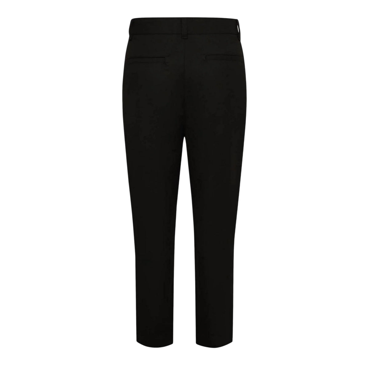 Black - Back - Hugo Mens Plain Slim Trousers