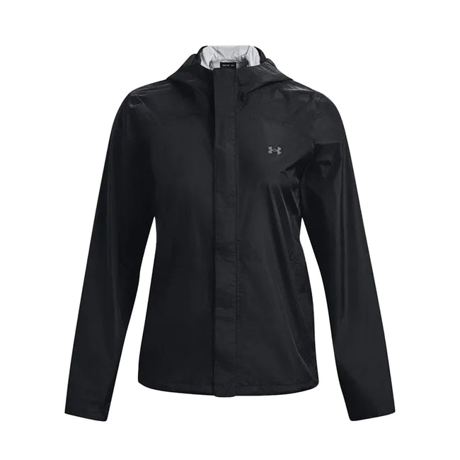 Black - Front - Under Armour Womens-Ladies Cloudstrike 2.0 Stormproof Padded Jacket