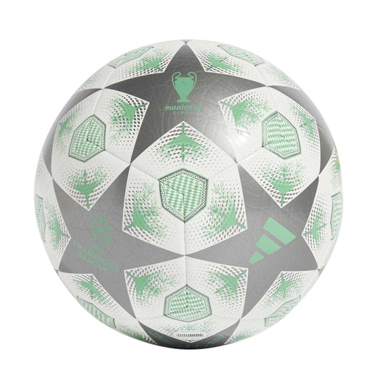 Silver-Green - Front - Adidas 24-25 Knockout UEFA Champions League Football