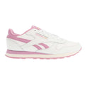 Cloud White-Jasmine-Chalk - Back - Reebok Childrens-Kids Classic Leather Trainers