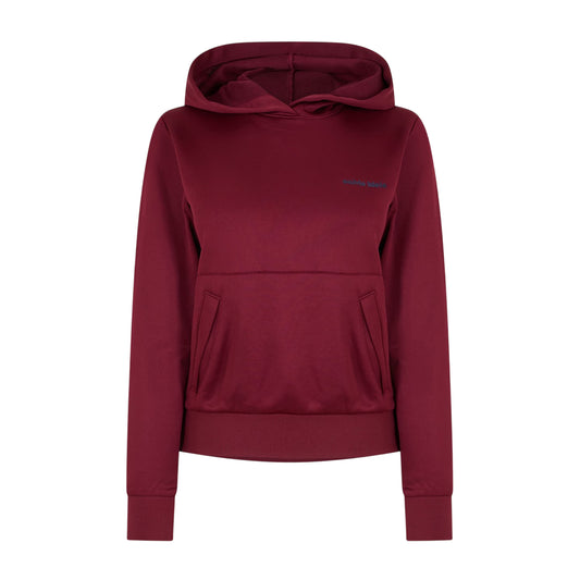 Rouge - Front - Calvin Klein Womens-Ladies French Terry High Shine Sweatshirt