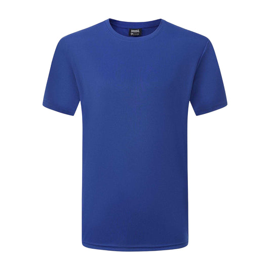 Royal Blue - Front - Lonsdale Mens Tech Plain Polyester T-Shirt