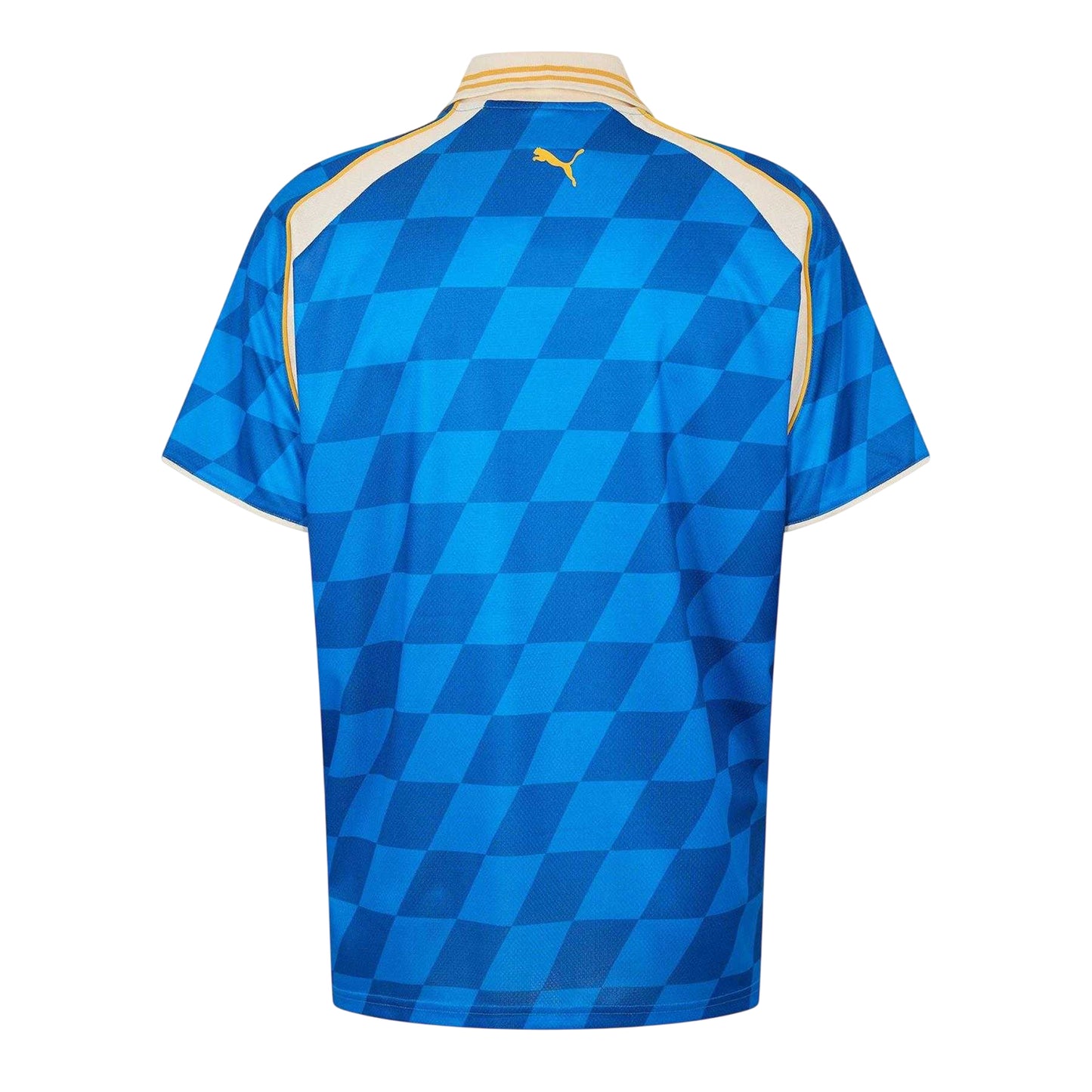 Hyper Blue - Back - Puma Mens Checkerboard Performance T-Shirt