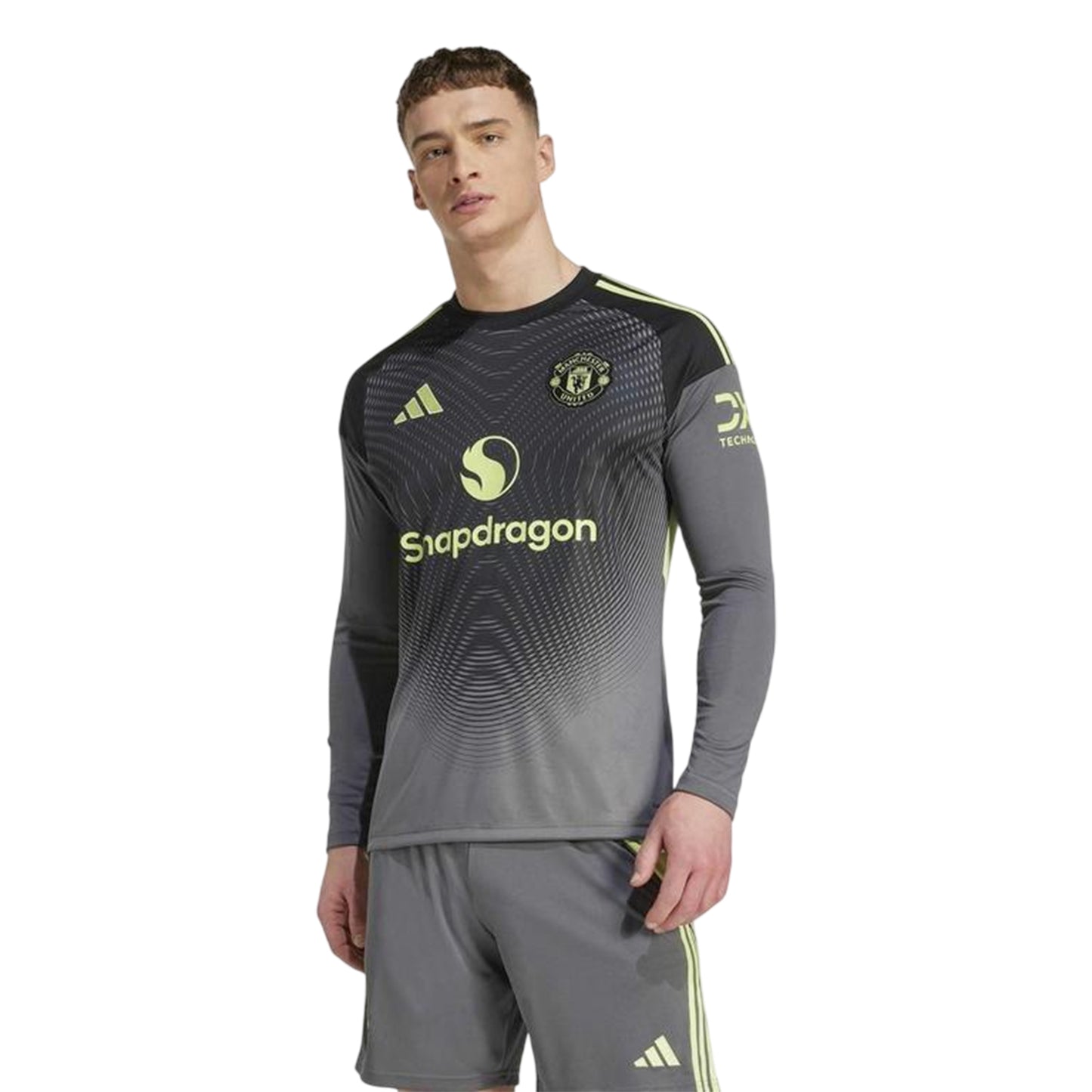 Grey - Side - Adidas Unisex Adult 2025-2026 Goalkeeper Jersey