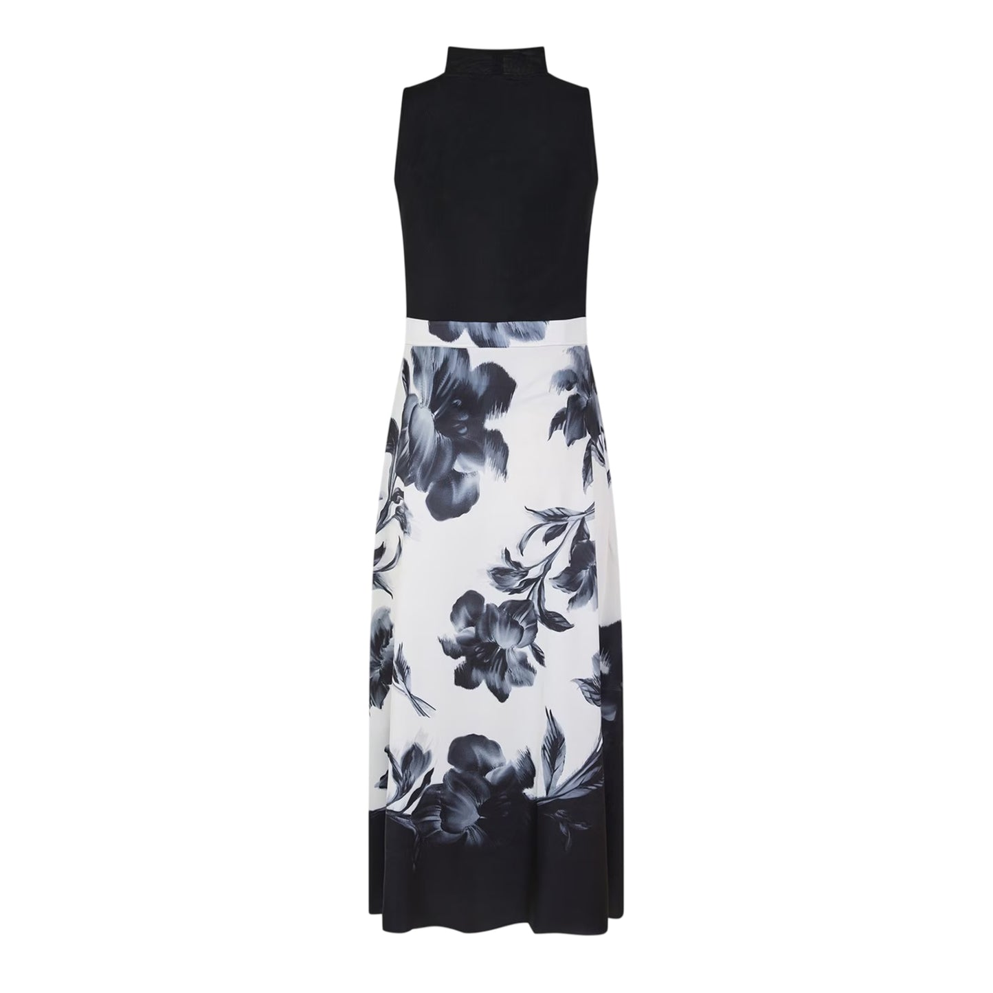 Black - Back - Ted Baker Womens-Ladies Printed Mesh Top