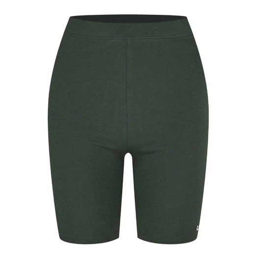 Khaki - Front - USA Pro Womens-Ladies Jersey Logo Slim Cycling Shorts