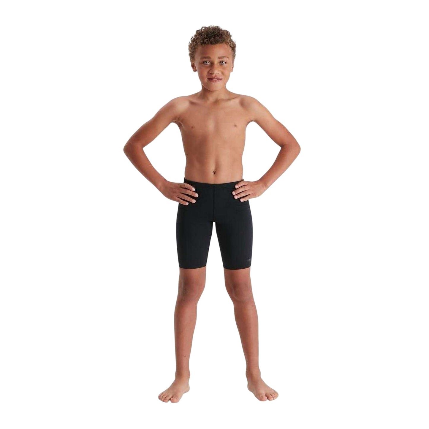 Black - Side - Speedo Boys Endurance Jammer Shorts
