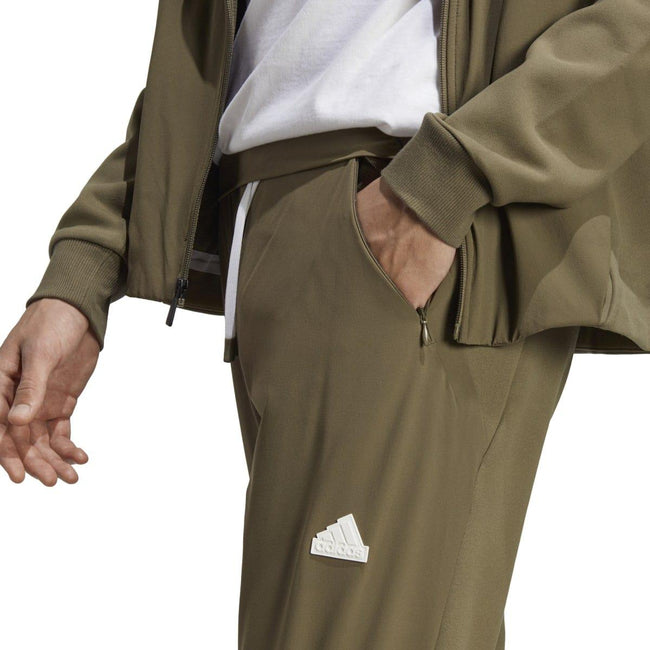 Olive - Lifestyle - Adidas Mens Designed 4 Germany Tracksuit Bottoms