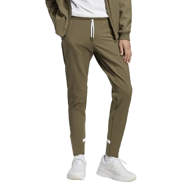 Olive - Side - Adidas Mens Designed 4 Germany Tracksuit Bottoms