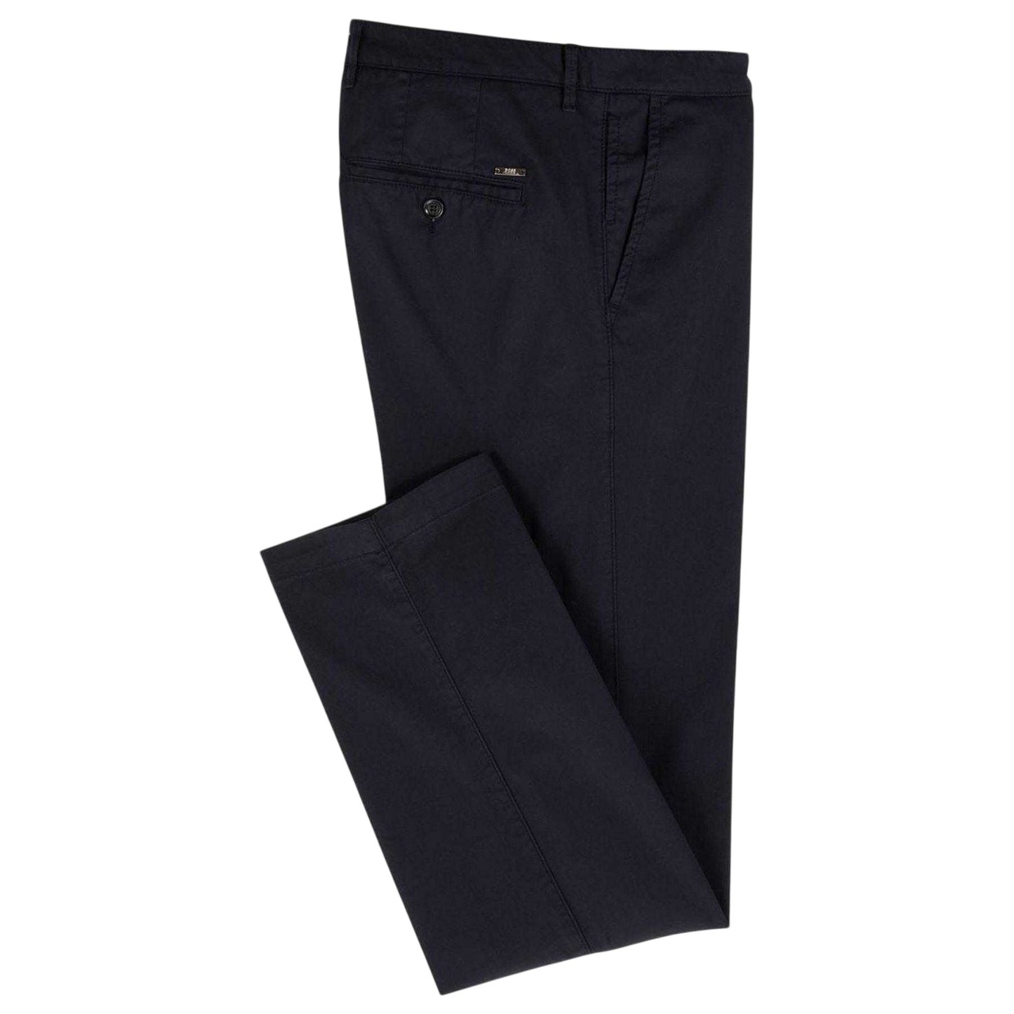 Dark Blue - Side - Boss Mens Chinos