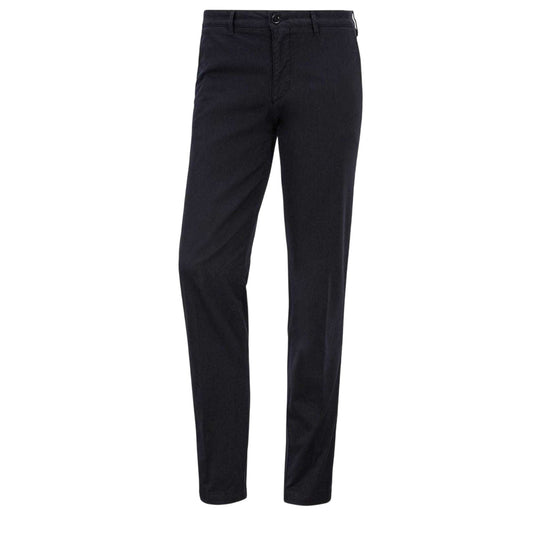Dark Blue - Front - Boss Mens Chinos