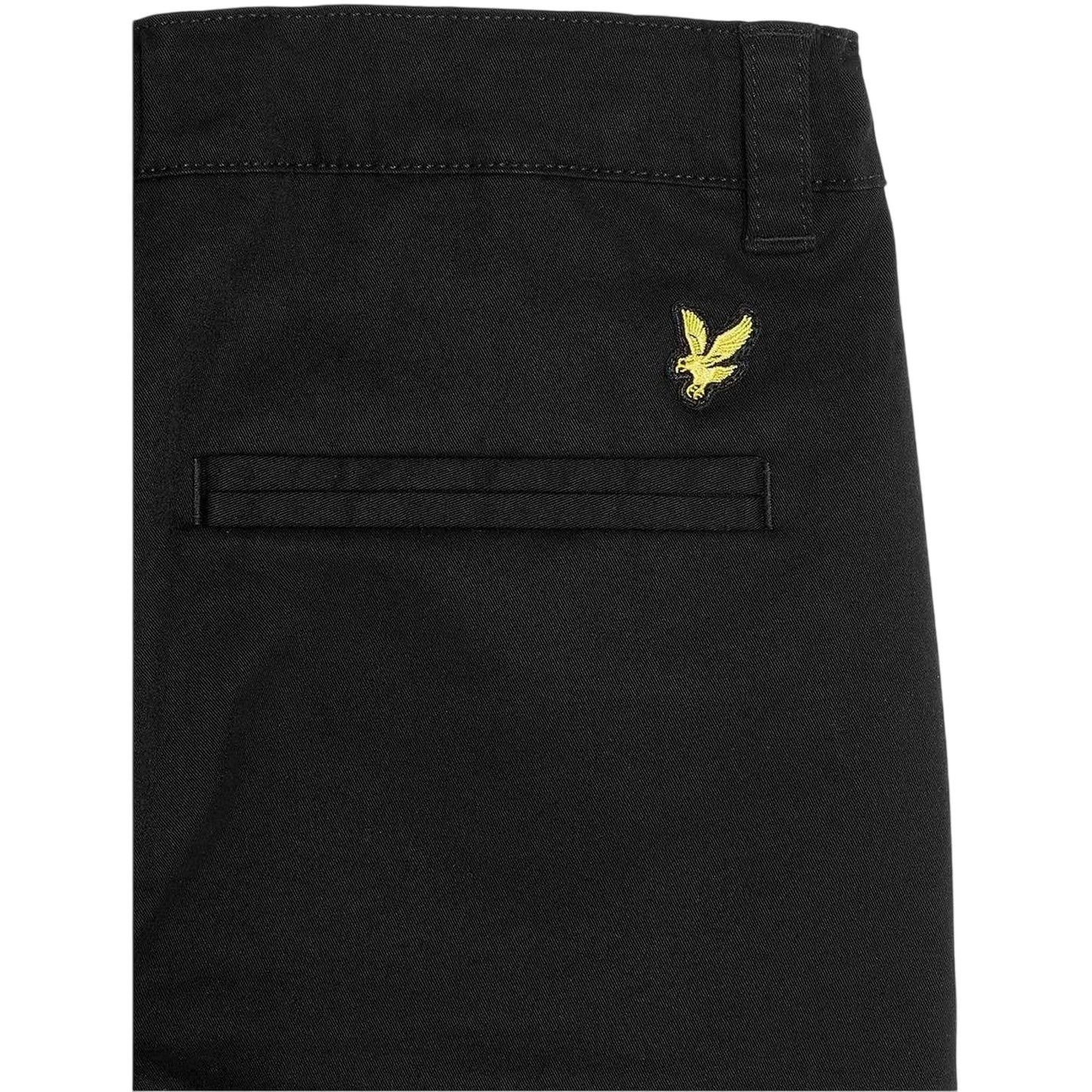 Jet Black - Side - Lyle & Scott Childrens-Kids Chinos