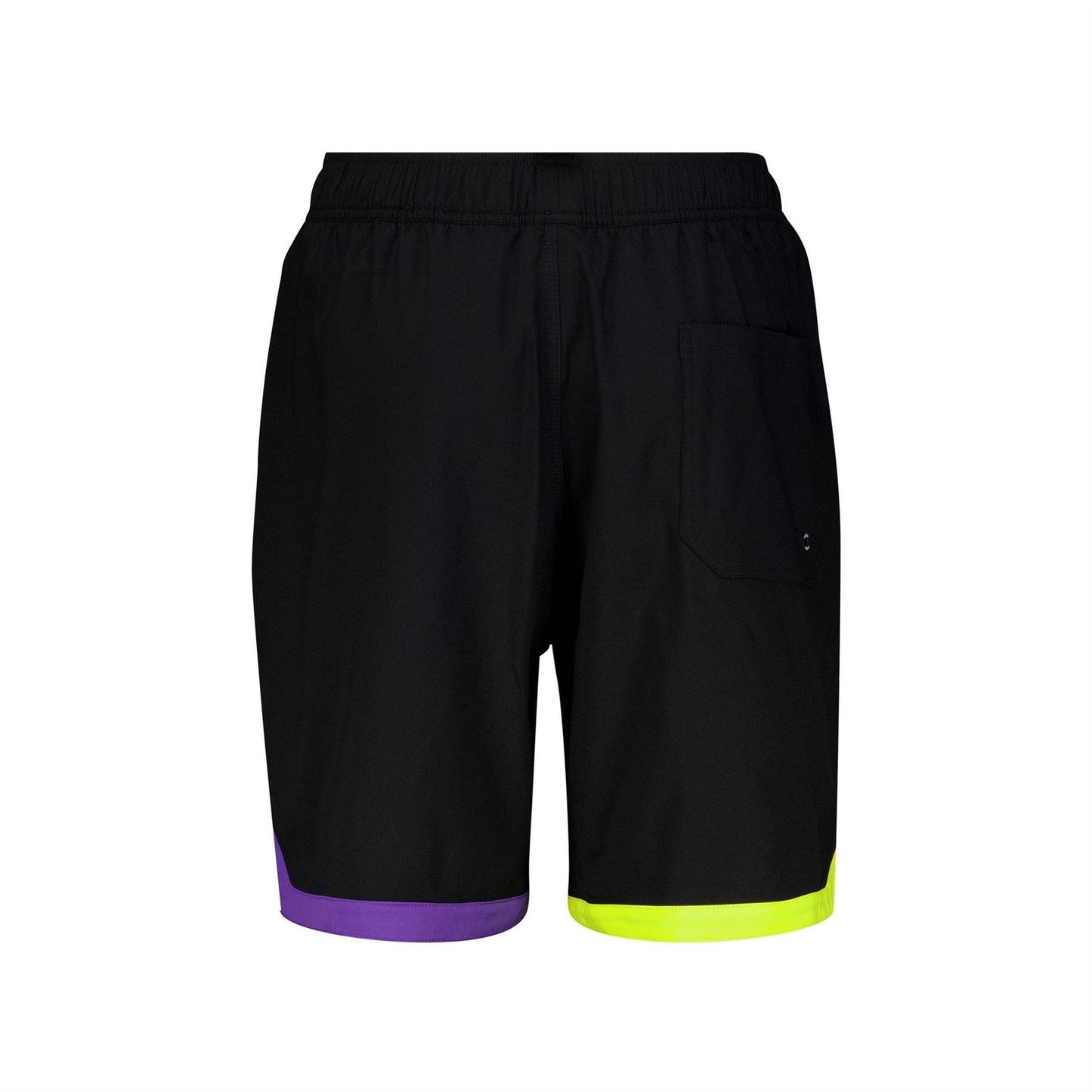 Black - Back - Puma Mens Loose Fit Swim Shorts