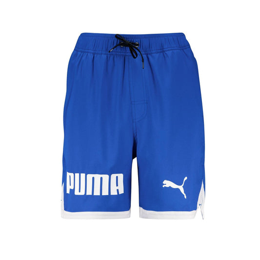 Royal Blue - Front - Puma Mens Loose Fit Swim Shorts