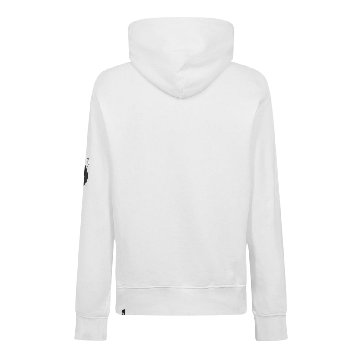 White - Back - Money Mens Satin Long-Sleeved Hoodie