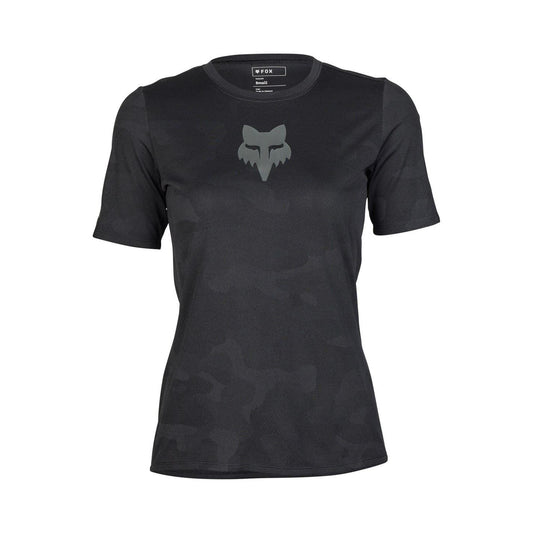 Black - Front - Fox Womens-Ladies Trudri Jersey Jersey