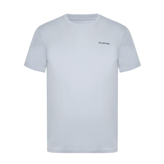 Grey - Front - Firetrap Mens Cotton T-Shirt