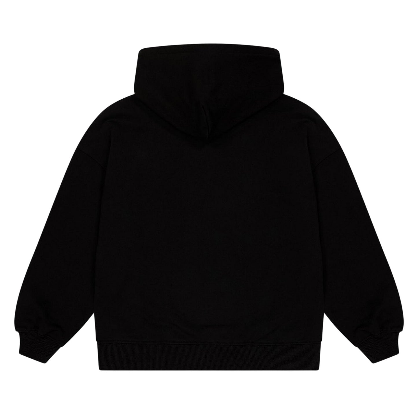 Black - Back - Calvin Klein Childrens-Kids Embroidered Logo Hoodie