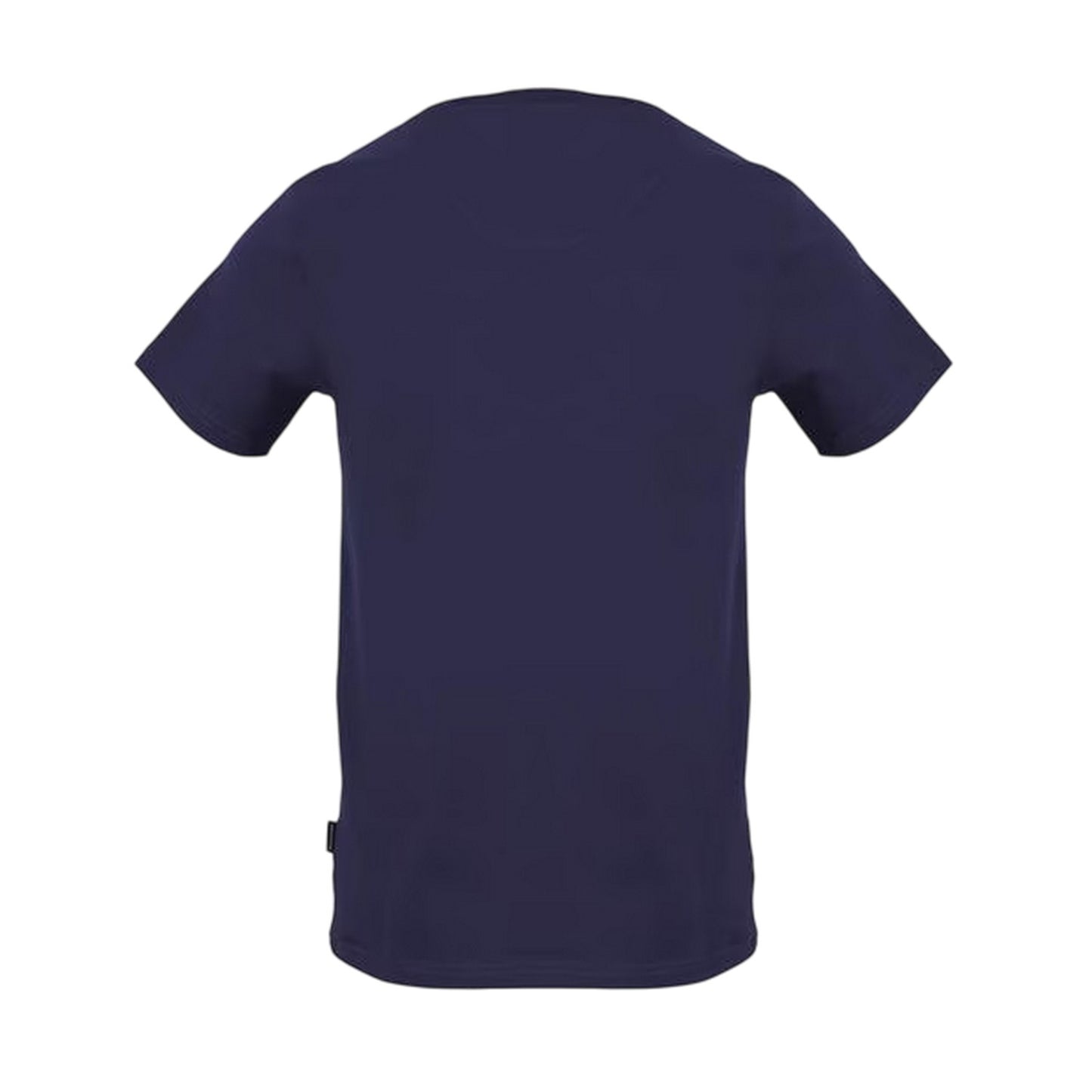 Navy - Back - Aquascutum Mens Script T-Shirt