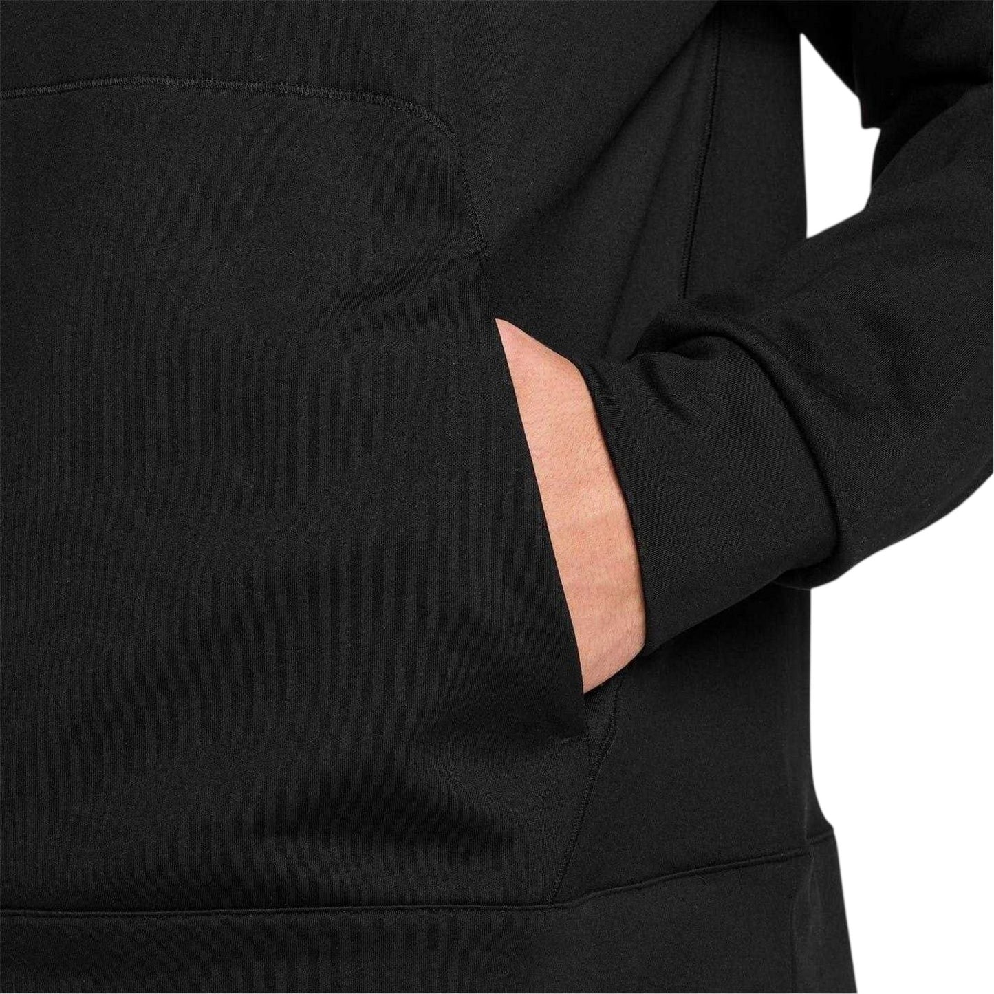 Black - Side - Nike Mens Pullover Hoodie