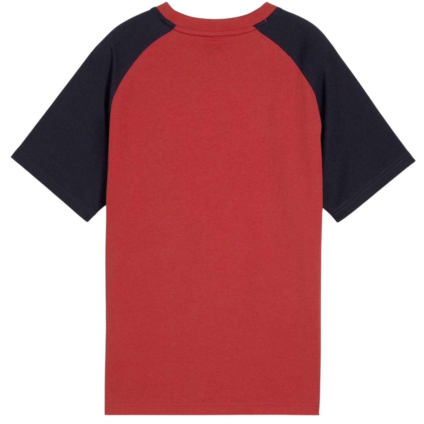 Red - Back - Puma Childrens-Kids Colour Block T-Shirt