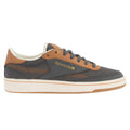 Grey - Back - Reebok Mens Club C 85 Vintage Leather Trainers