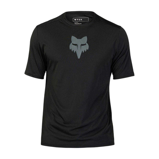 Black - Front - Fox Mens Lab Head Jersey