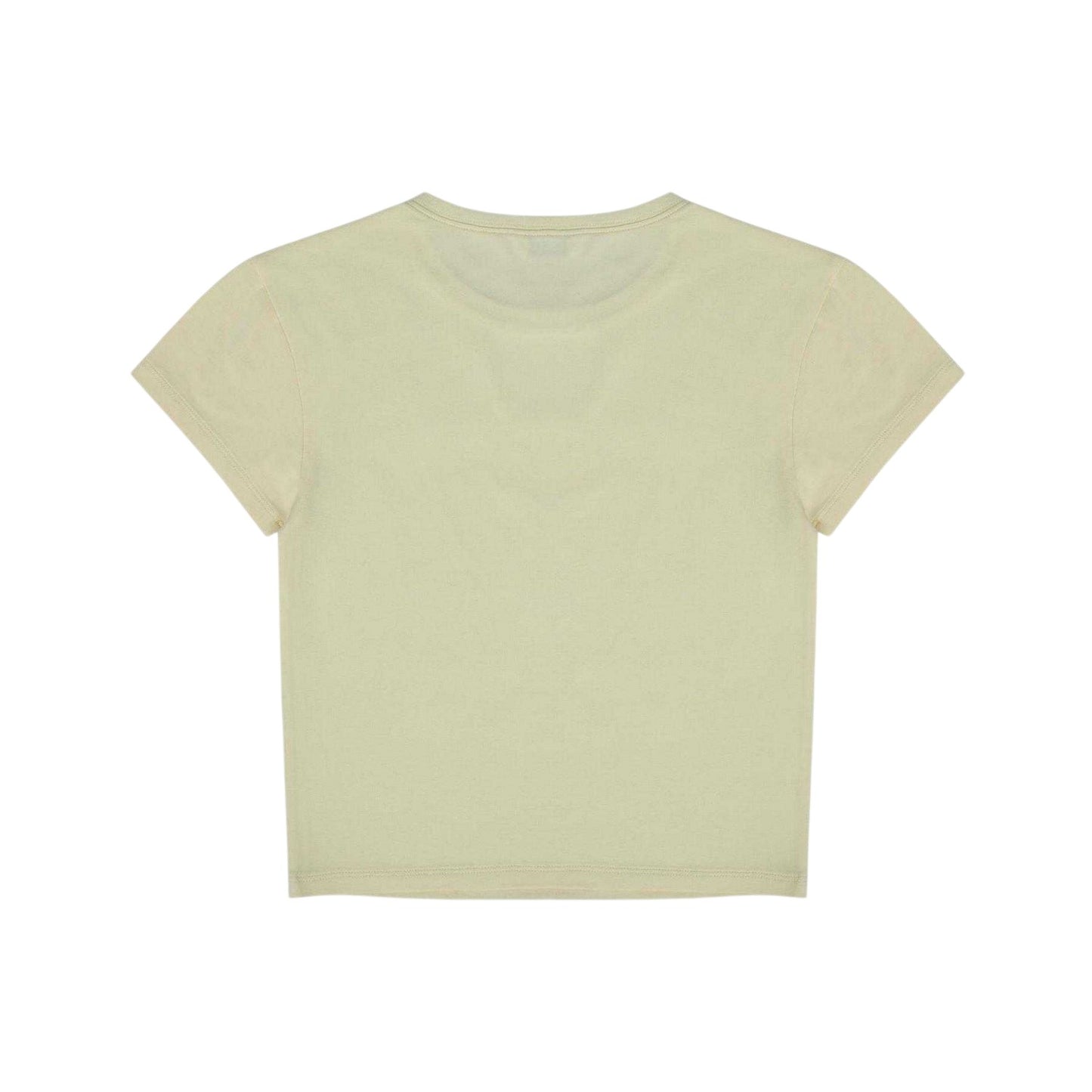 Lemon - Back - Jack Wills Womens-Ladies Lemon Slim Crop Top