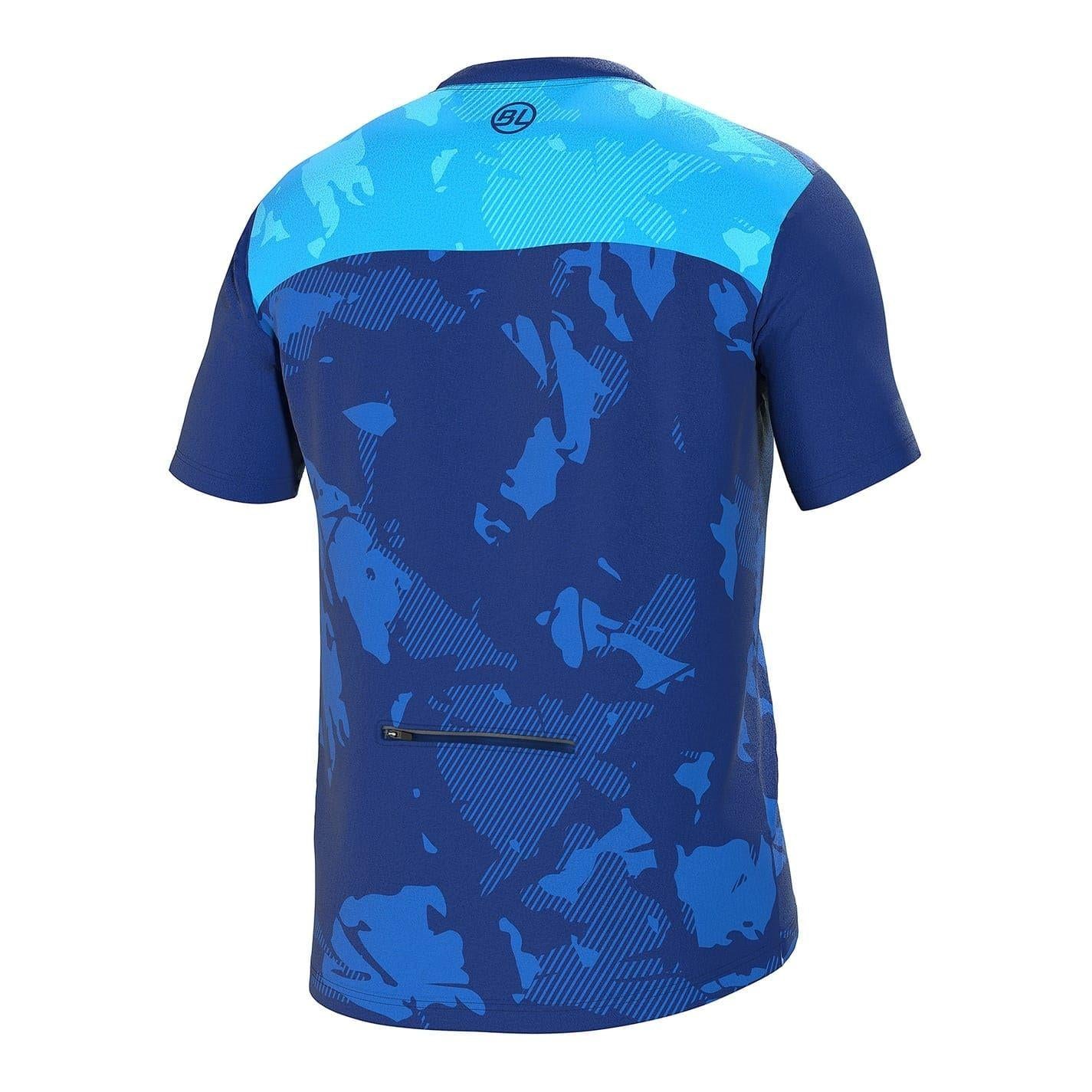 Dark Blue - Back - Bicycle Line Mens Nervesa Jersey