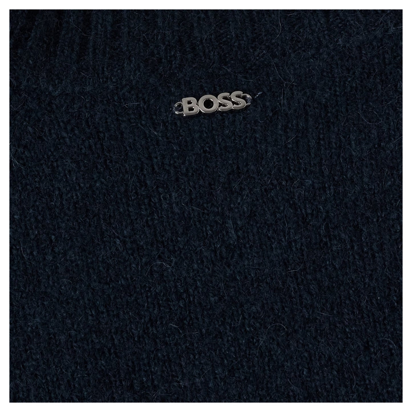 Blue - Side - Boss Womens-Ladies Febisan Knitted Sweatshirt