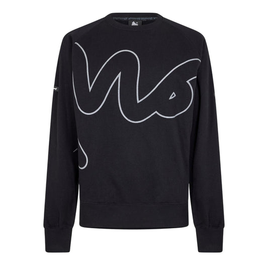 Black - Front - Money Unisex Adult Cotton Crew Neck Sweatshirt