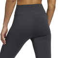 Grey - Lifestyle - Adidas Womens-Ladies Luxe Studio Yoga 7-8 Leggings