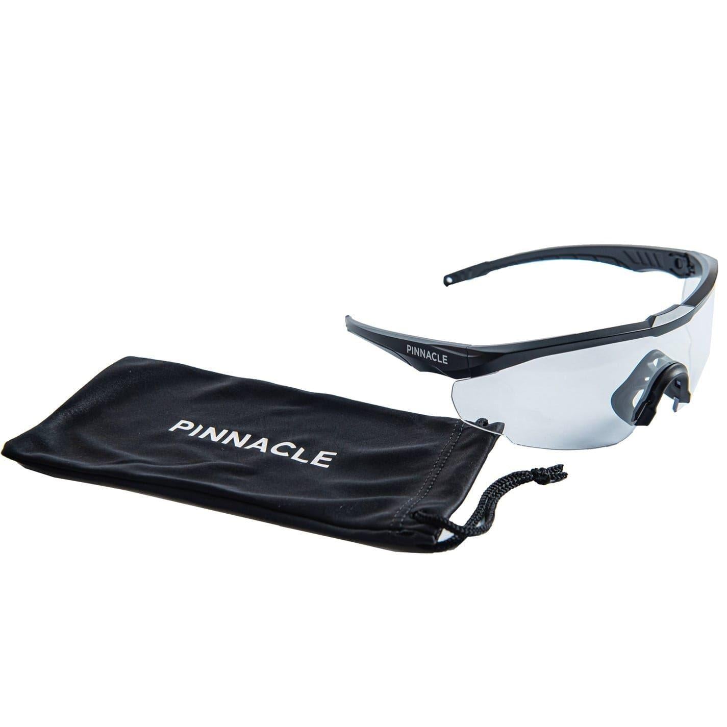 Black - Pack Shot - Pinnacle Photochromatic Cycling Glasses
