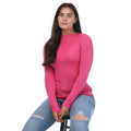 Pink - Lifestyle - Ted Baker Womens-Ladies Eloria Twist Neck Fitted Top