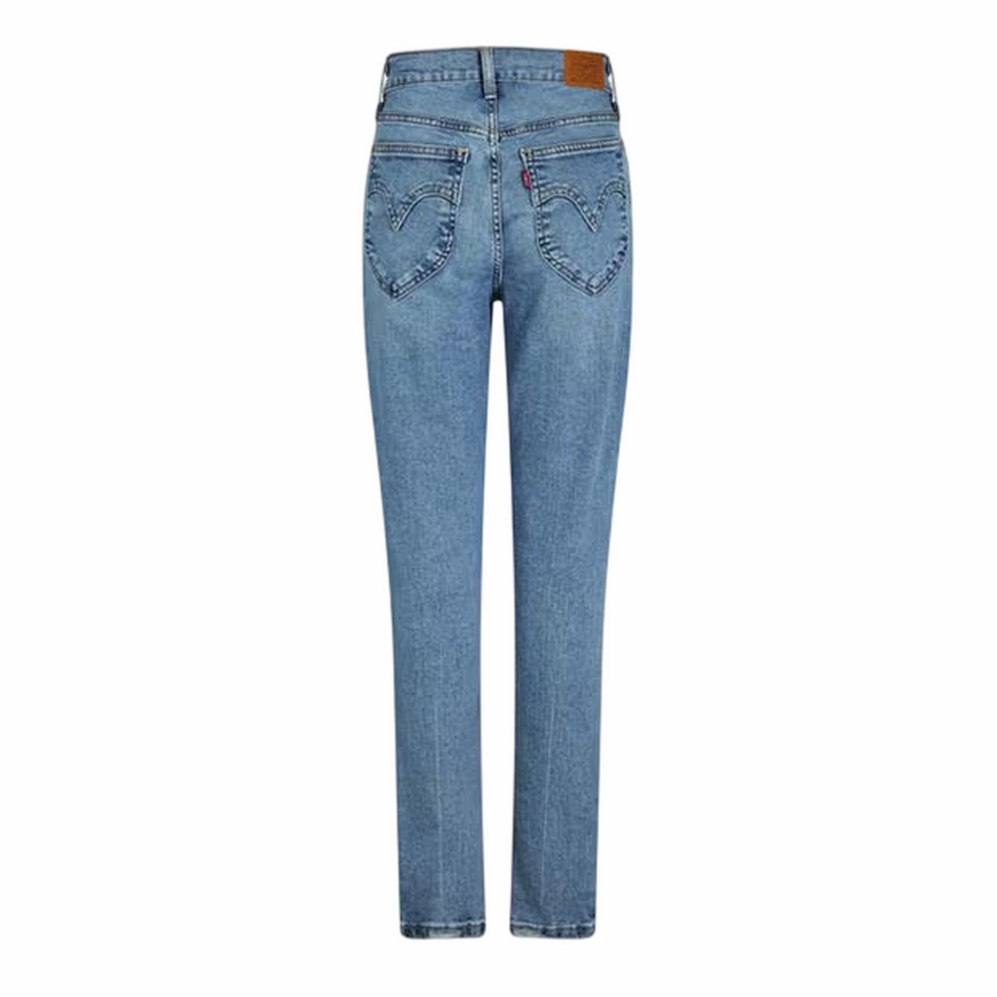 Blue - Back - Levis Womens-Ladies Retro Skinny Jeans